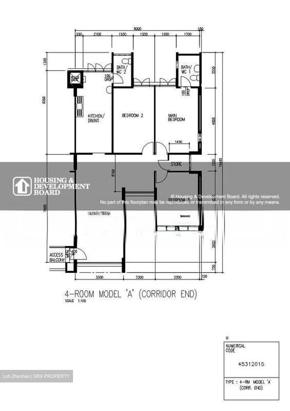 Blk 784 Yishun Avenue 2 (Yishun), HDB 4 Rooms #573748281